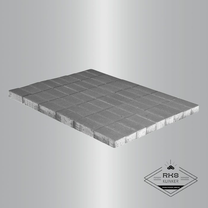 Тротуарная плитка, Прямоугольник, Серый, 240х120х70 мм в Курске
